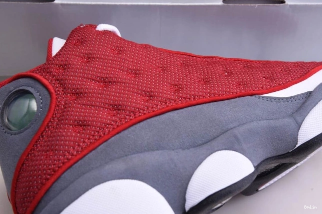 Bmlin Shoes 414571-600 Retro 13 Red Jordan Flint Grey Air Gym 0815